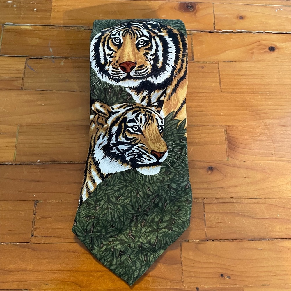 TIE TIGERS TIE VINTAGE TIGERS MARC DENNIS 1995